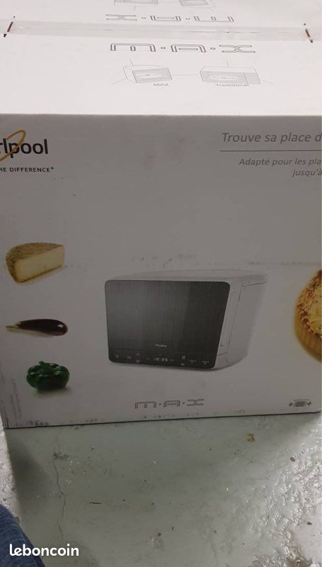 Micro-ondes Grill Whirlpool MAX 38 FW – Neuf, jamais déballé (image 5)