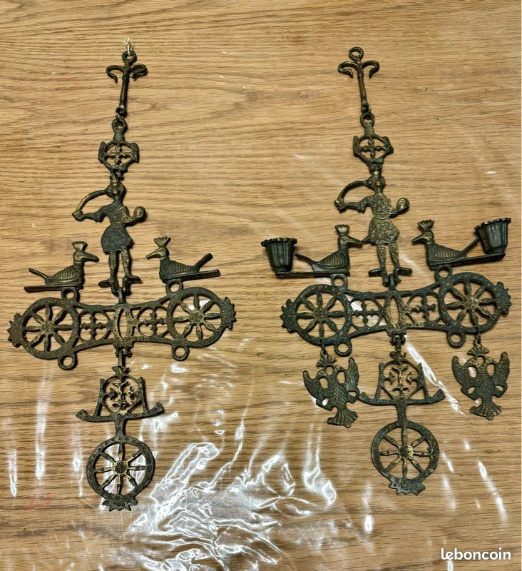 Croix Byzantine ancienne en fonte (image 7)