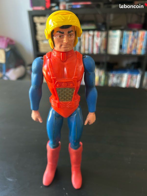 Lot De Jouets Vintage Mattel Big Jim – Navicelle, Moto, Accessoires (années 80)