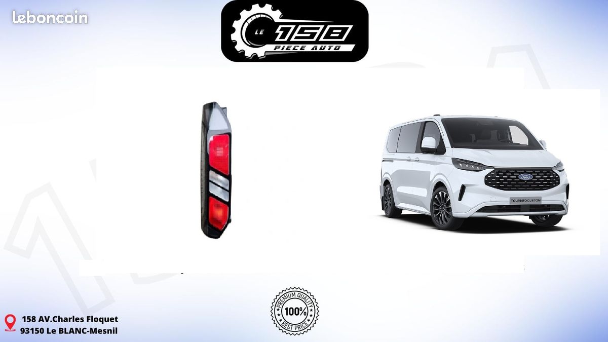 Feu Ford Transit tourneo custom à partir 2023 (image 1)