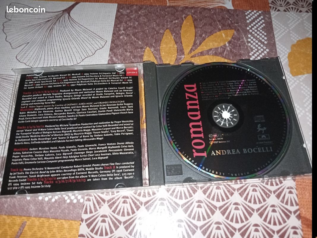 Cd ANDREA BOCELLI (image 3)