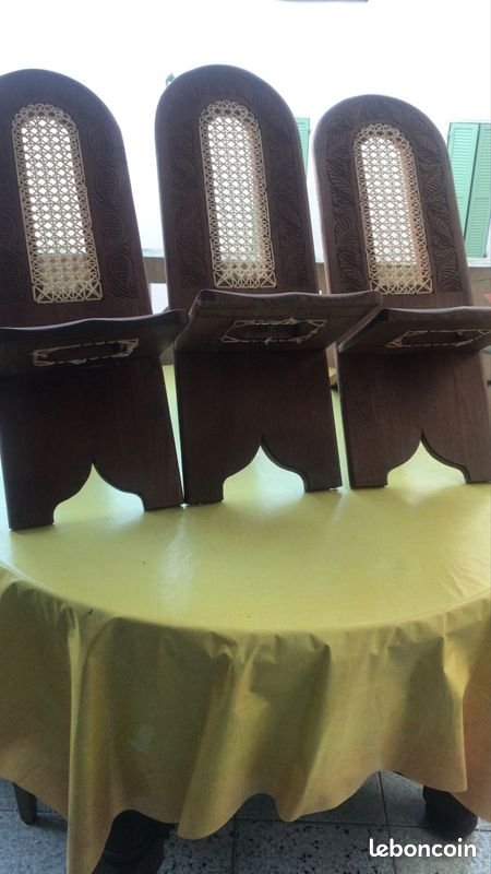 Chaises à palabre tréssée du Mali (image 1)
