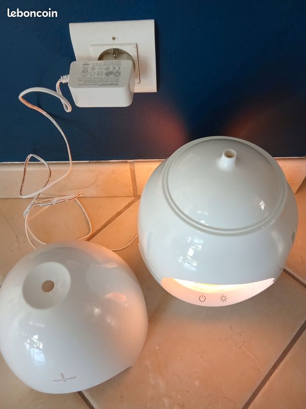 Lampe diffuseur avec cristal de sel de l’Himalaya LED (image 3)