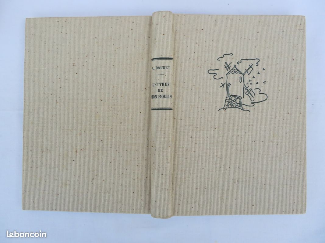 Livre : LETTRES DE MON MOULIN - A. Daudet - GUILDE Du LIVRE - 1947 (image 2)