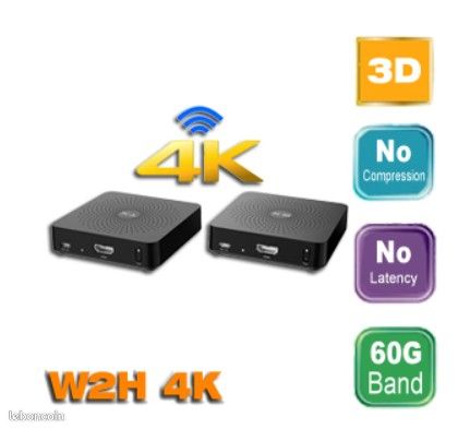 Measy émetteur / récepteur HDMI Wireless Full HD 1080p + 2 Câbles HDMI - Photo, audio & vidéo
