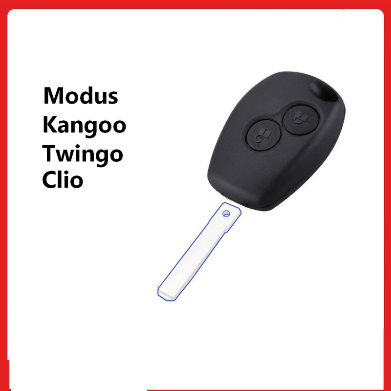 RA57 Coque clé pour Clio 3 Modus Twingo 2 Master Kangoo - Équipement auto