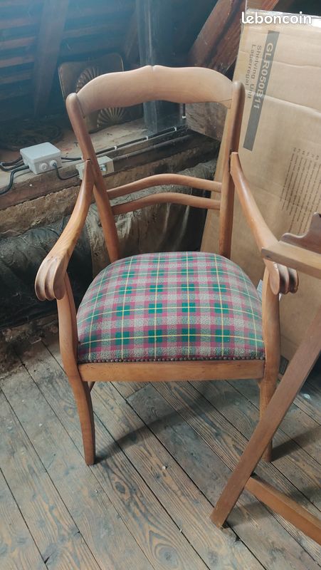 Fauteuil / grande chaise atypique (image 2)