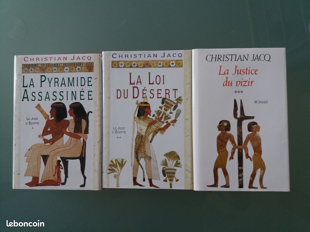 Trilogie Le juge d'Egypte de Christian Jacq (image 1)