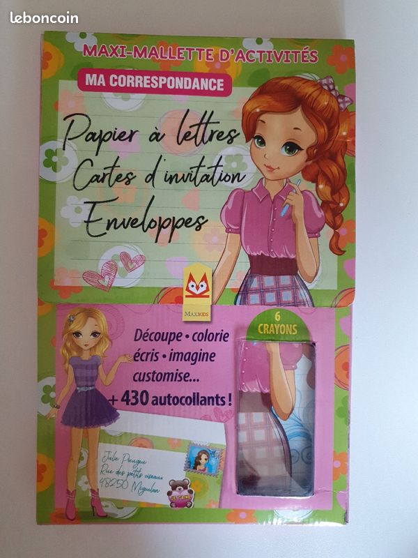 Malette d'activités correspondance (image 1)