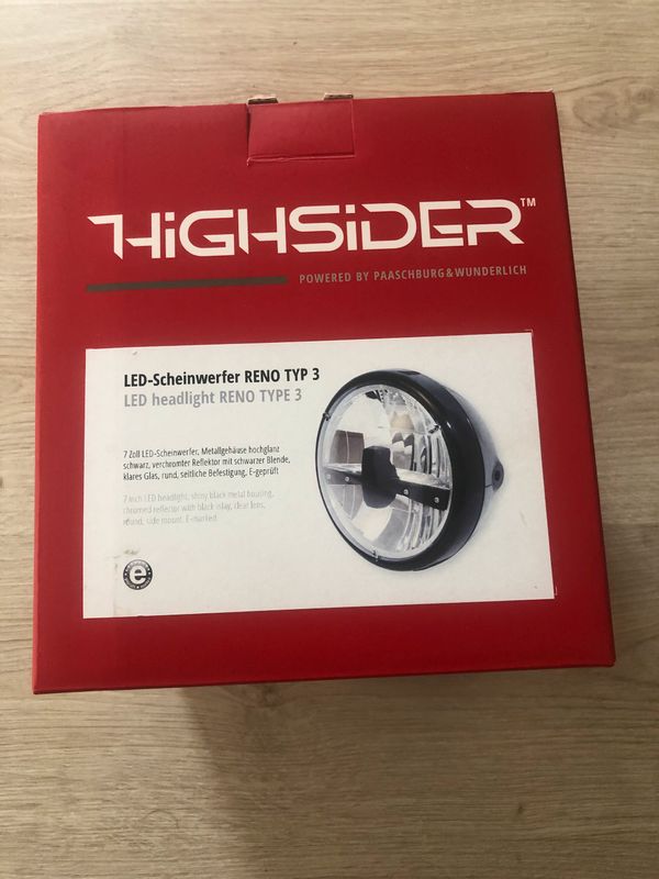 HIGHSIDER 7 Zoll LED-Scheinwerfer RENO TYP 1 