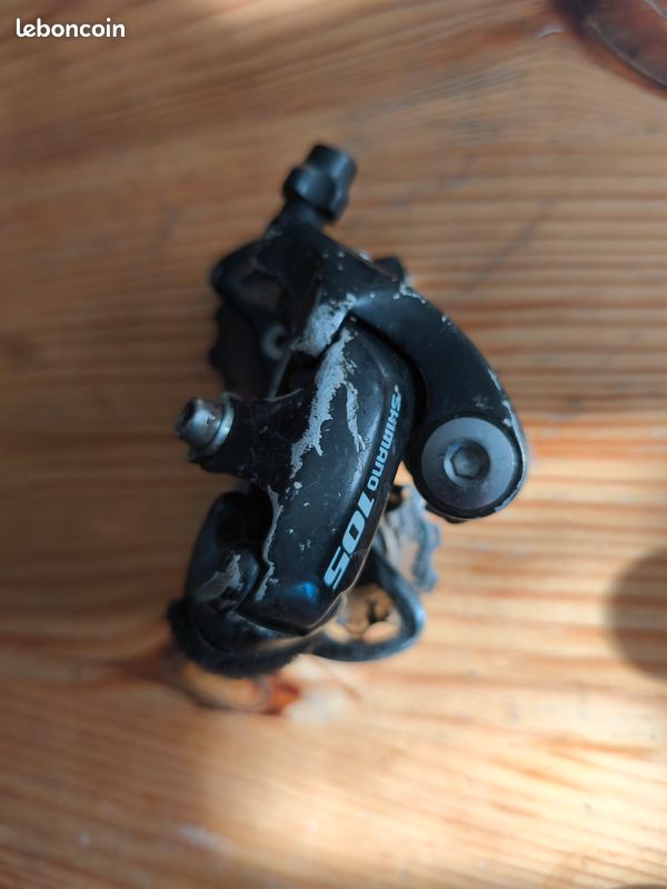Dérailleur Arrière Shimano 105 RD-5501 - 9 Vitesses, Cage Courte - Vélo De Route - Occasion