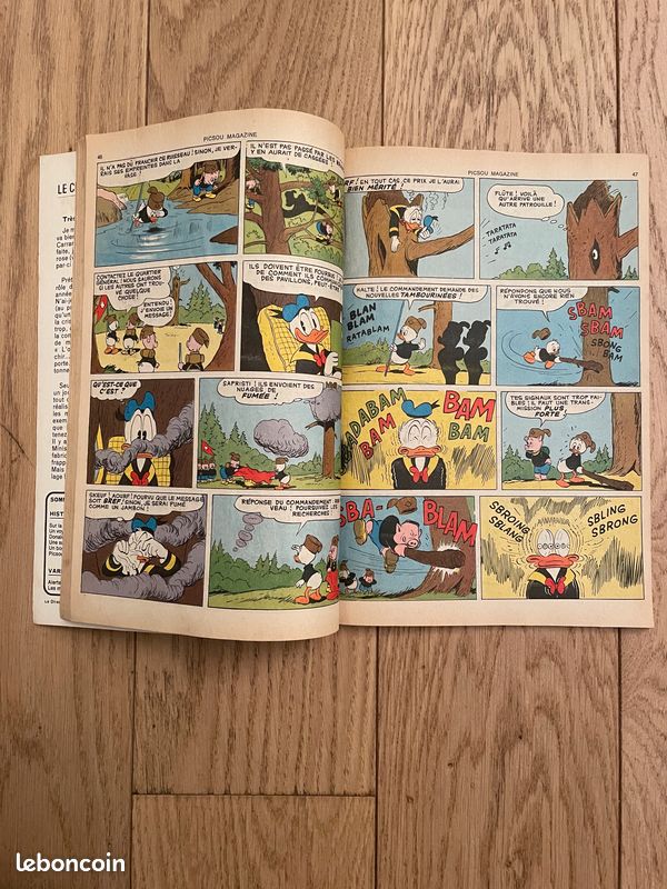 BD Picsou Magazine 45 - novembre 1975 Bande dessinée Walt Disney Donald (image 7)