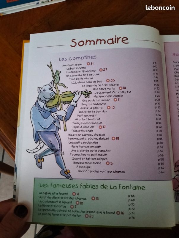 Livre Chansons, rondes et comptines de mon enfance (image 5)