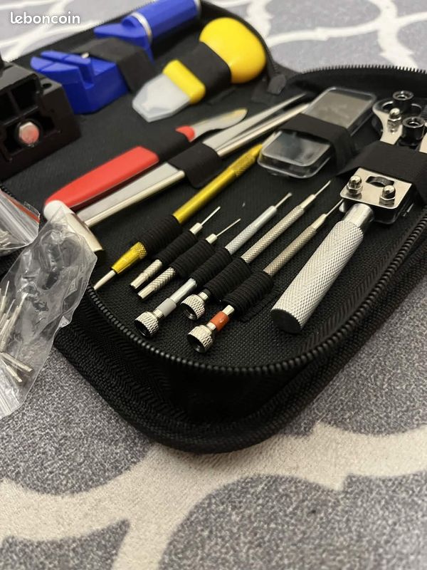 Outils de réparation de montre professionnels, kit d'outils de