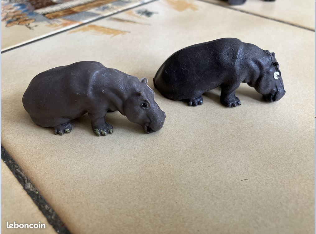 Britains animaux Zoo bébé hippopotame 1319 (image 1)