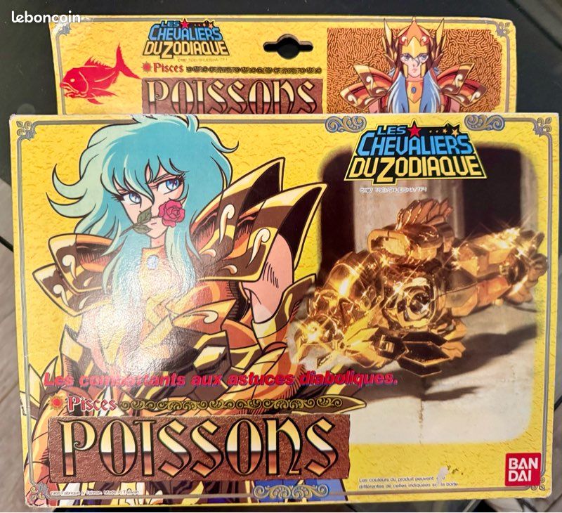Lot De Figurines Bandai - Chevaliers Du Zodiaque 1987 - Poisson, Taureau, Capricorne
