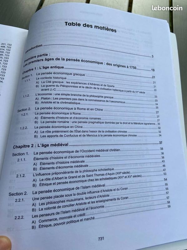 Histoire de la pensée économique. Science Po, Classes préparatoires, universités. / Yves Perez (image 5)