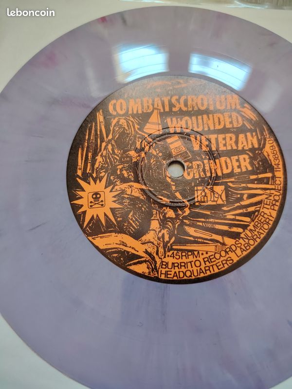 Lot de 3 vinyles du groupe Scrotum Grinder (image 19)