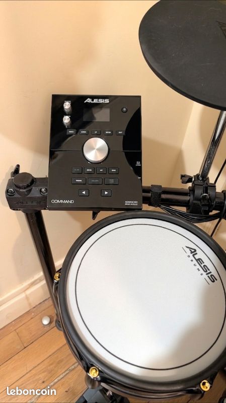 Alesis Command SE Kit - Batterie Electronique en Peau Maillée
Connexion USB MIDI, Chargement De Sample, 70 Kits, 600+ Sons, 120
Pistes (image 2)
