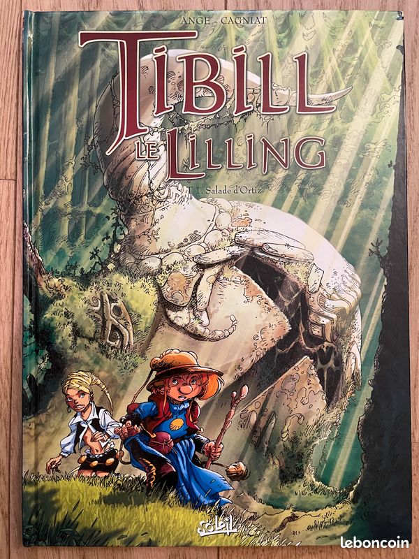 BD Tibill le Lilling 01 Salade d'Ortiz Premiere edition originale 2010 Bande dessinée Ange / Cagniat (image 1)