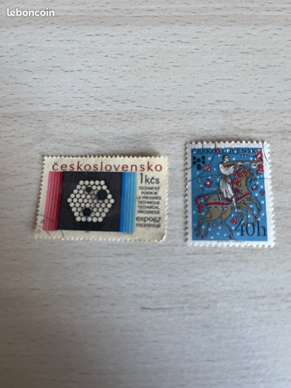 Lot De 500 Timbres De Tchécoslovaquie - TTBE - Europe - Collection Philatélie