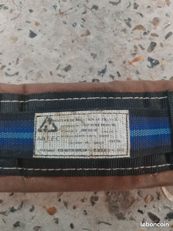 Ceinture forestière bucheron (image 3)