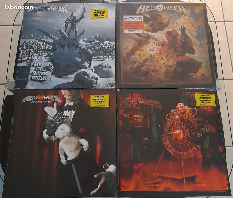 12 VINYLES + 25 CD & 4 DVD/BLU-RAY du groupe HELLOWEEN (image 3)