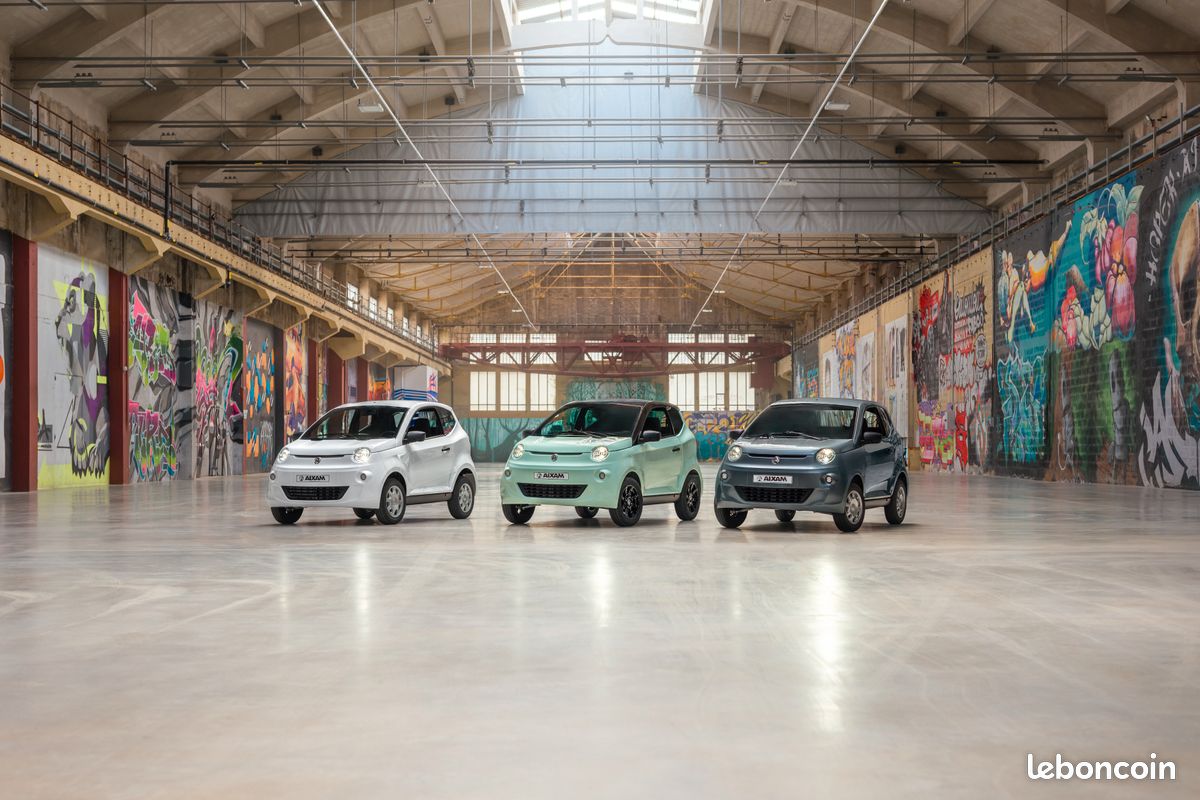 VSP ROANNE : AIXAM EASY NOUVEAU MODELE VOITURE SANS PERMIS NEUF dès 14 ans Dispo Electrique ou Diesel (image 5)