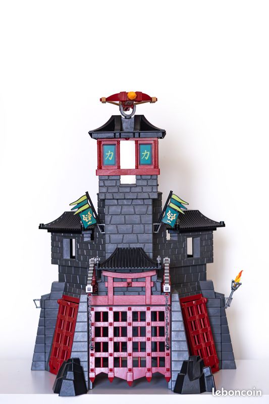 JOUET PLAYMOBIL TOUR des chevaliers du dragon vert + 1 voleur banque quick EUR 10,00 - IT