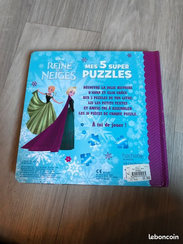 Mes 5 supers puzzles reine des neiges (image 2)