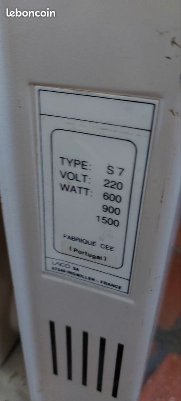 Radiateur d'appoint (image 2)