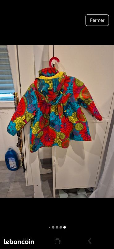 Imperméable catimini fille taille 18mois excellent etat (image 6)