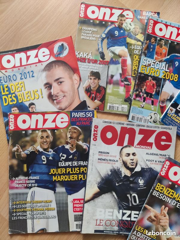 8 magazines Onze foot Benzema (image 2)