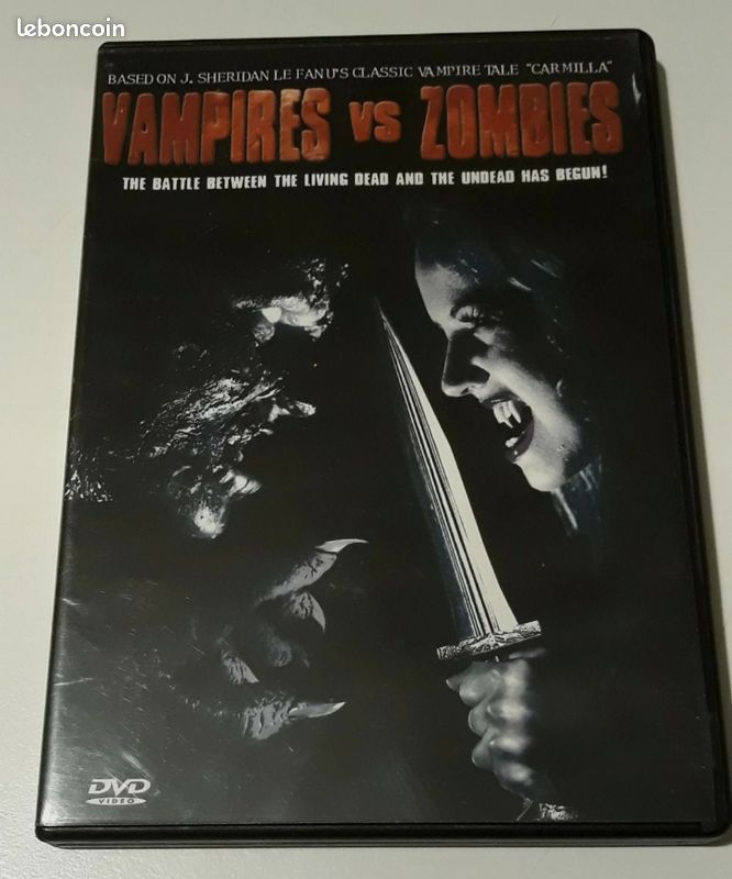 DVD Vampires vs Zombies Film Gore Film d'horreur (image 2)