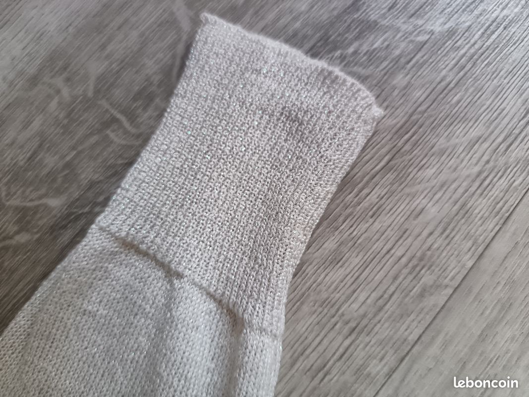 Gilet crème pailleté Mim XS (image 12)