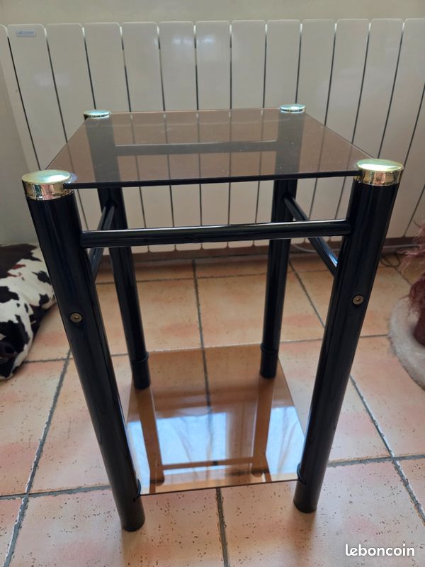 Bout de canapé verre trempé (image 1)