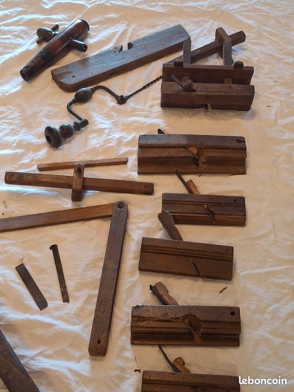 Lime ancienne manche bois – outil vintage atelier / coutellerie - Bricolage