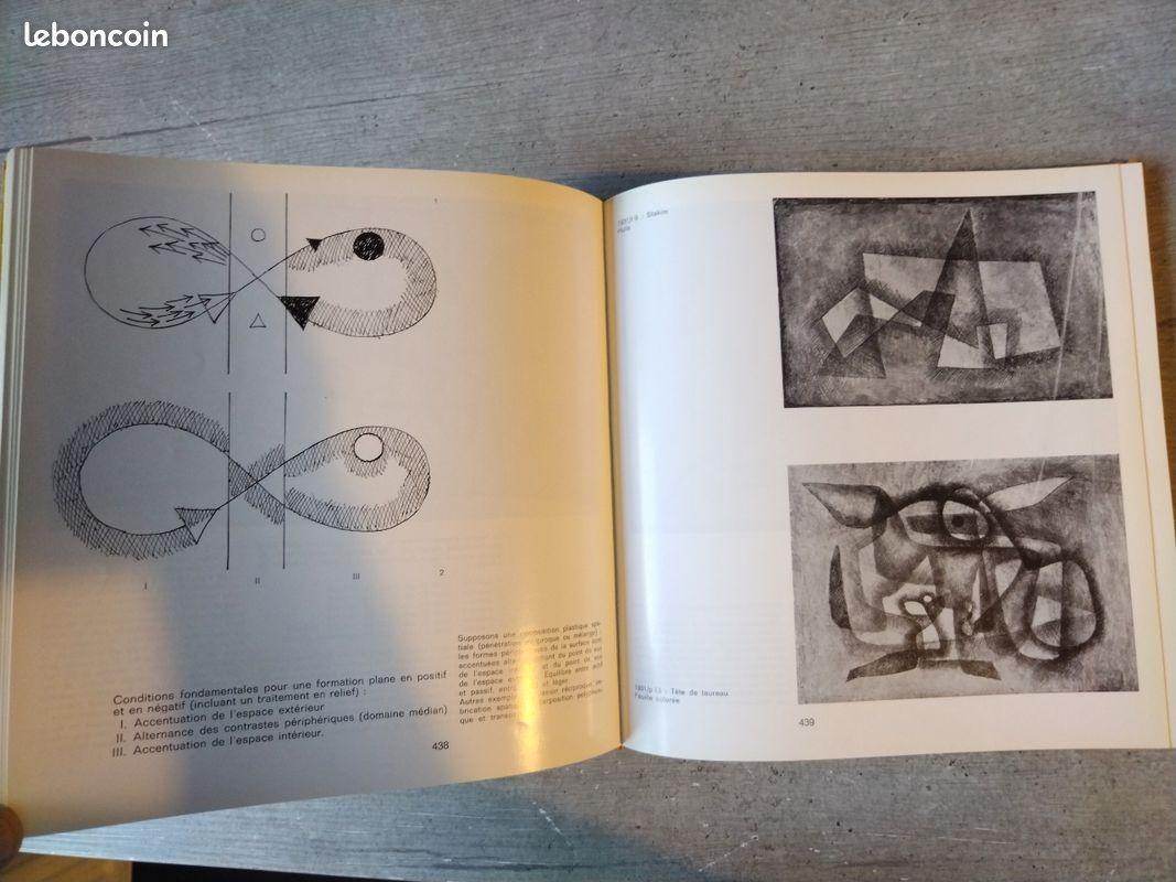 Livre rare " Écrits sur l'art : La pensée créatrice " Paul Klee 1973 (image 10)
