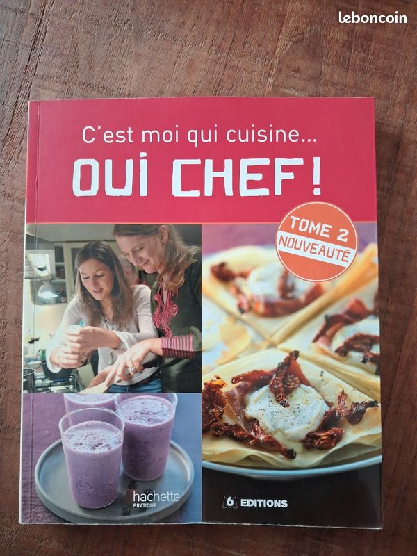 Livre de cuisine Oui Chef tome 2 (image 1)