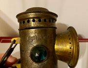 Lampe à Carbure Vintage Avec Crochet - Ancienne, Pour Vélo Ou Décoration, Fabriquée En Allemagne
