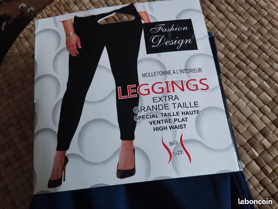Leggings extra grande taille neuf Vêtements