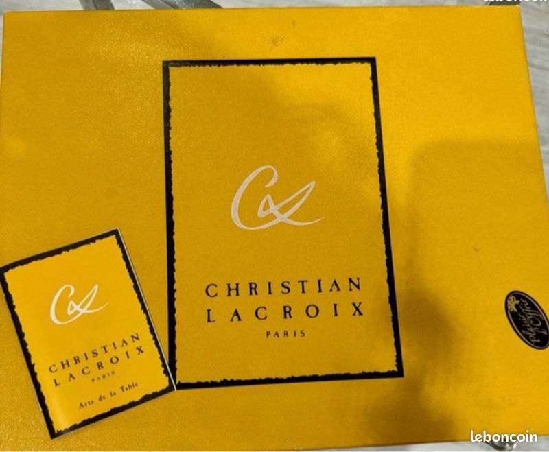 Coffret art de la table christian lacroix neuf (image 3)