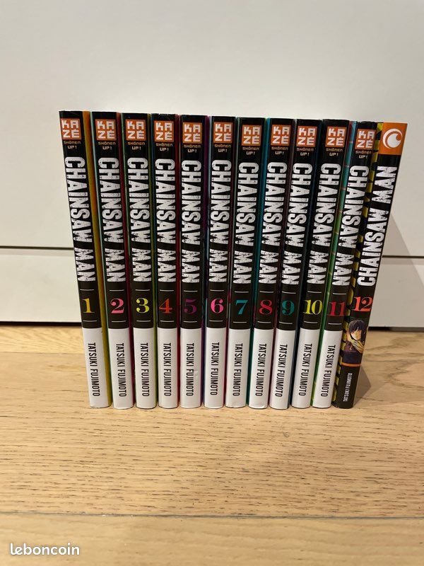 Lot mangas chainsaw man 1-12 (image 1)