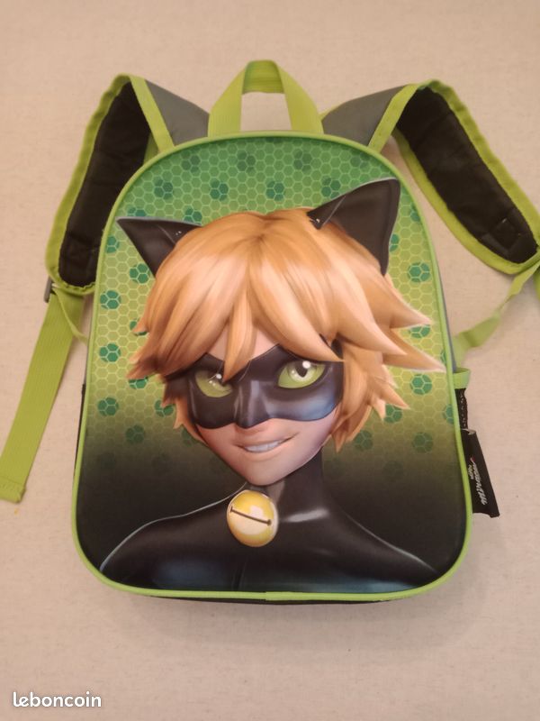 Ladybug Chat Sac A Dos Miraculous Chat Noir Backpack Sac A Dos