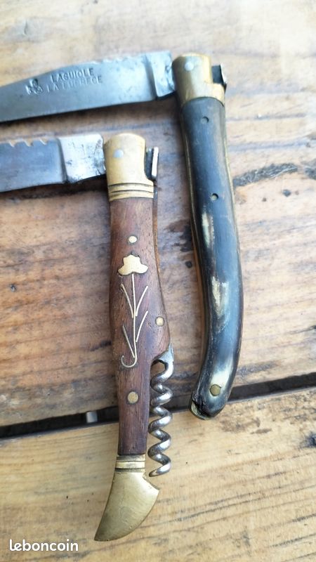 2 couteaux Laguiole vintage (image 3)