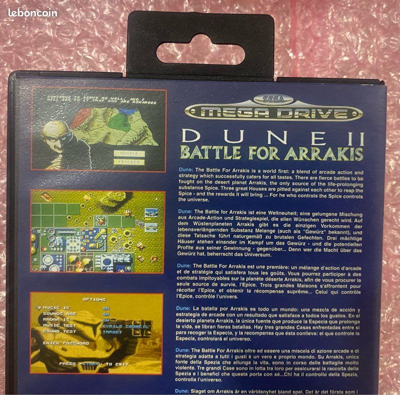 Échange Sega Megadrive / Dune II Battle For Arrakis / PAL CIB / Mega Drive Sega (image 6)