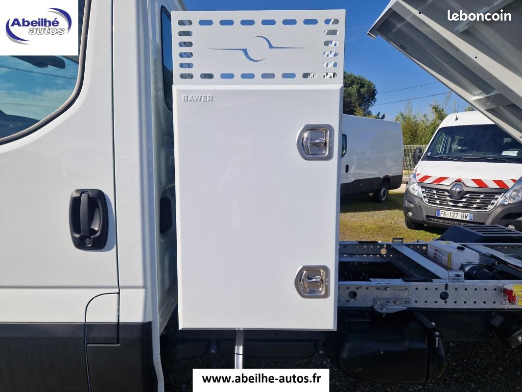 Iveco Daily CHASSIS CABINE 35C16 BENNE+COFFRE EMP 3M75 QUAD-TOR 3PL (image 18)