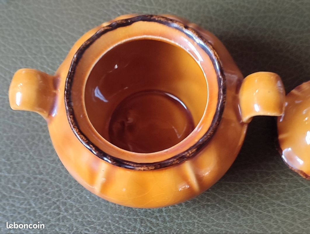 Petit pot Faïence Rusticana ADP France datant de 1970 (image 3)