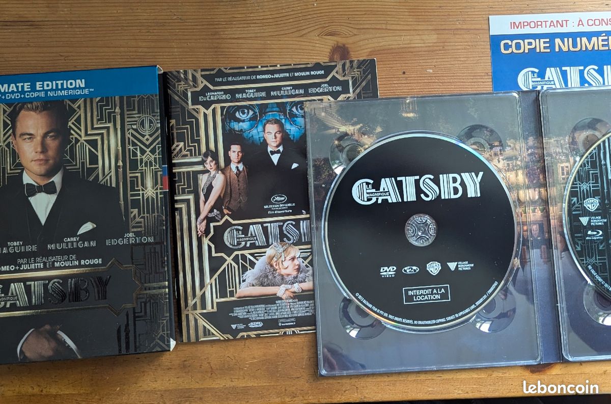 Coffret Blu-Ray + DVD Gatsby le magnifique Ultimate Édition (image 2)