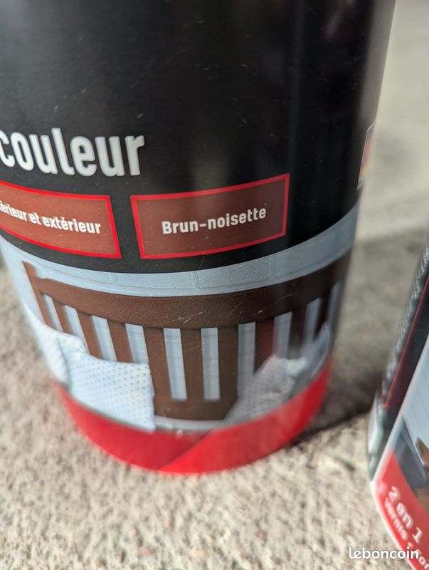 Peinture Antirouille Mat - Metaltop - Brun noisette - RAL 8011 - Pot 5L